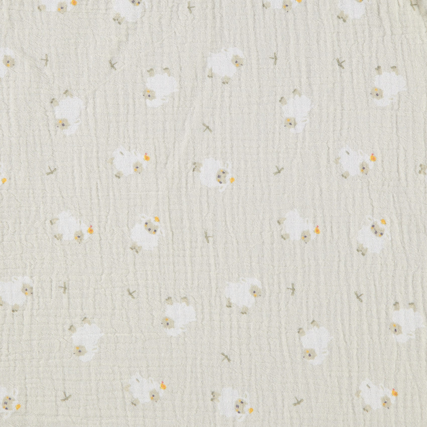 Pack de 3 muselinas de gasa 70 x 70 cm La Vie à la Ferme 