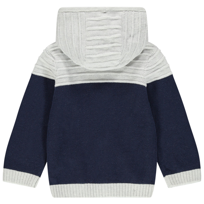 Chaqueta con capucha de punto con bordado Mickey Disney 