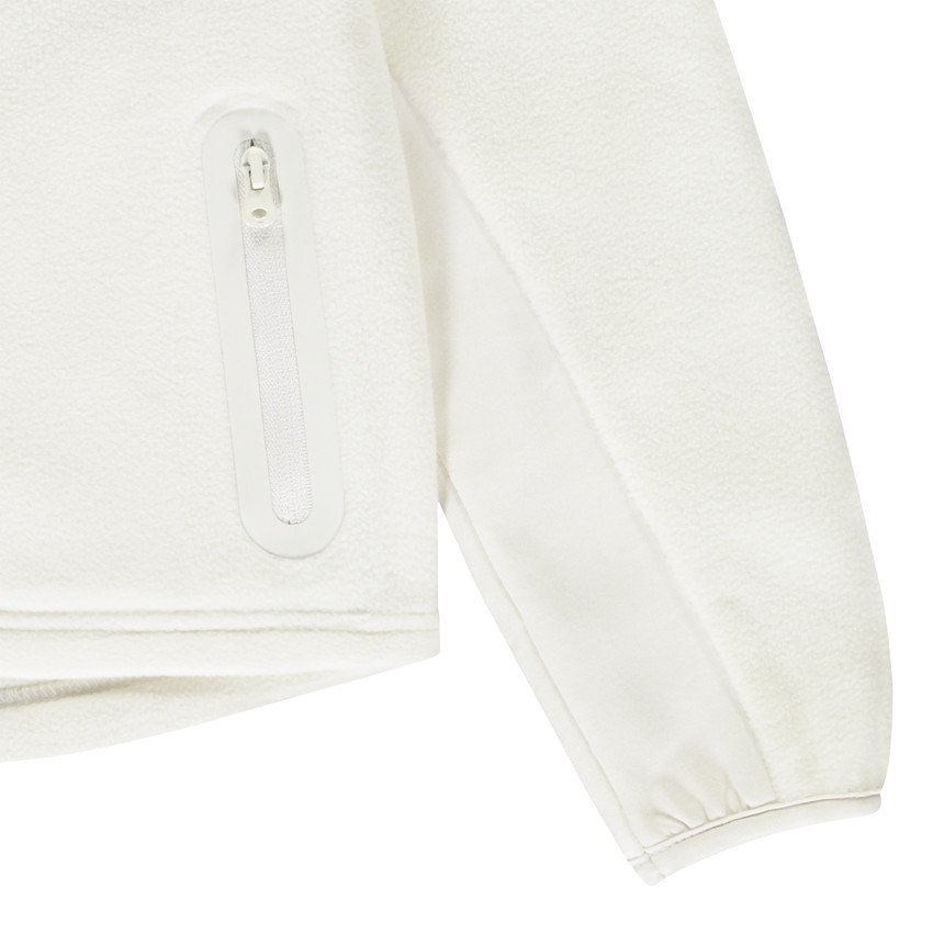 Chaleco con cremallera de micropolar para niña 