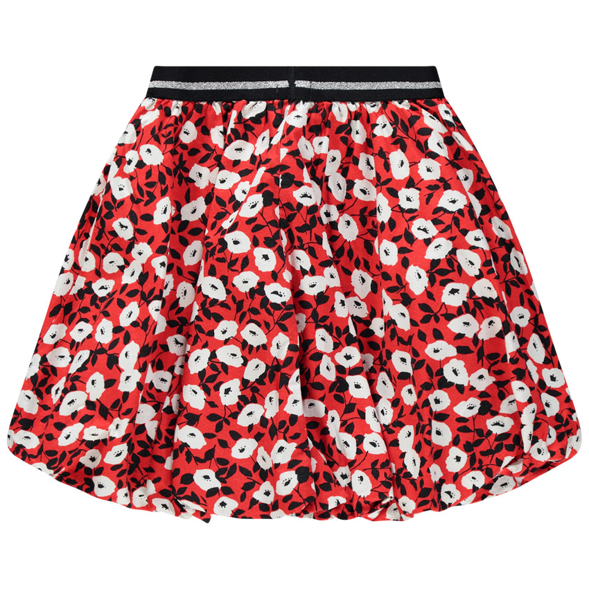 Jupe courte à imprimé floral all-over  Additional Jupe courte à imprimé floral all-over