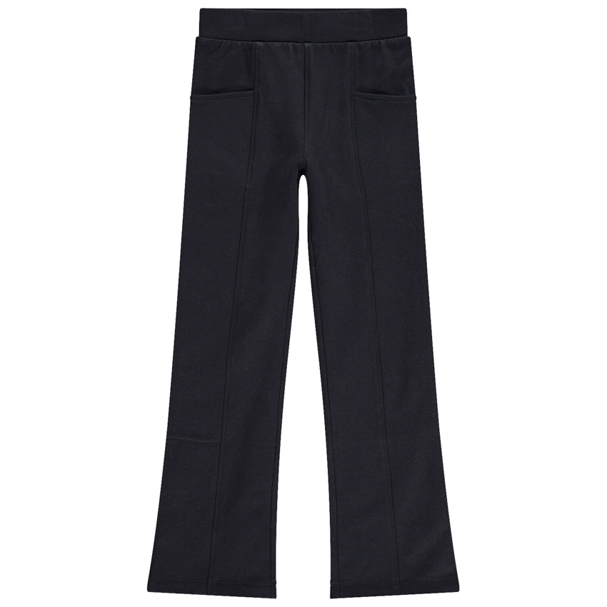 Jeggings de felpa lisa para niña 