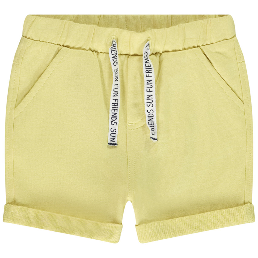 Bermudas de felpa lisa para bebé niño 