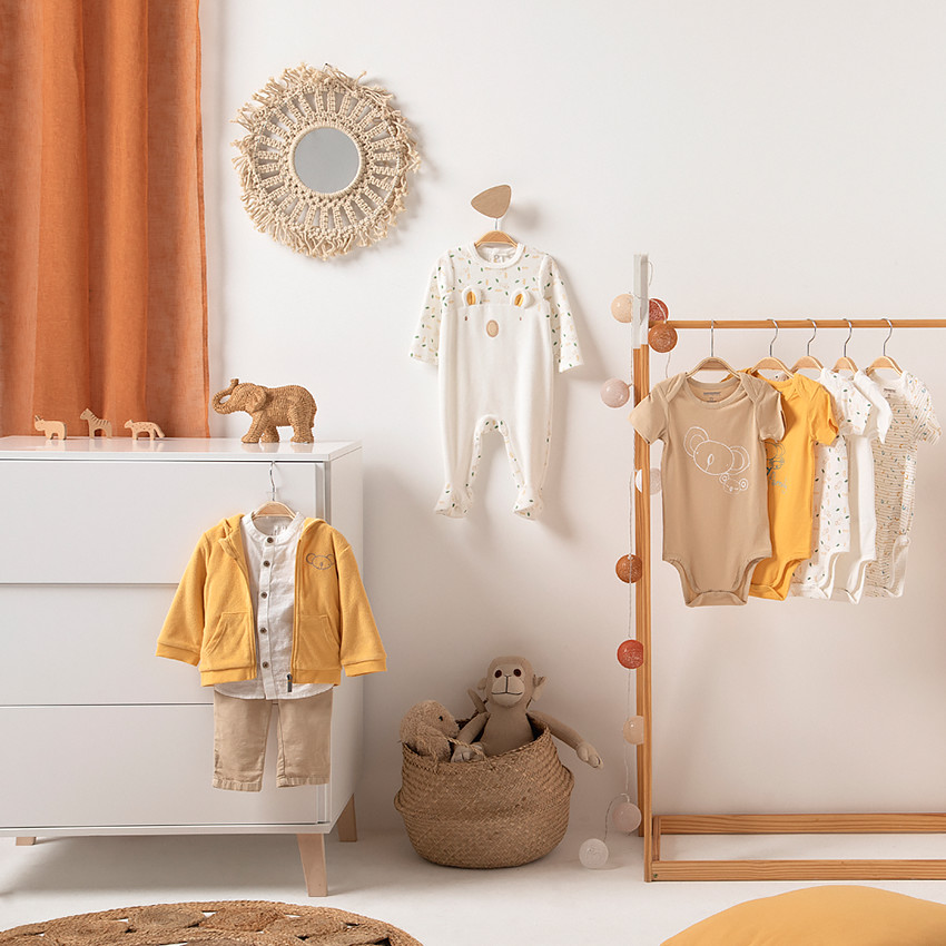 Pack de 5 bodies koala para bebé niño 