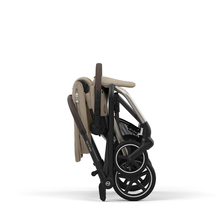 Carrito con asiento giratorio Eezy S Twist+ 2 topo almond beige 
