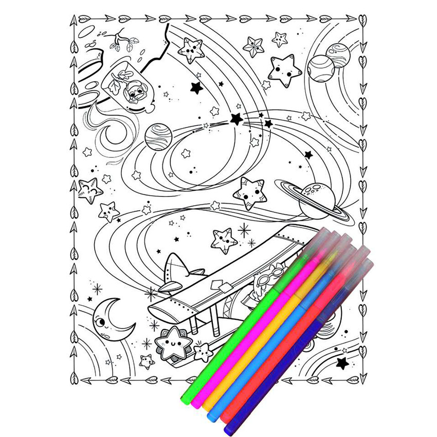 Libro para colorear El Principito +5 años 