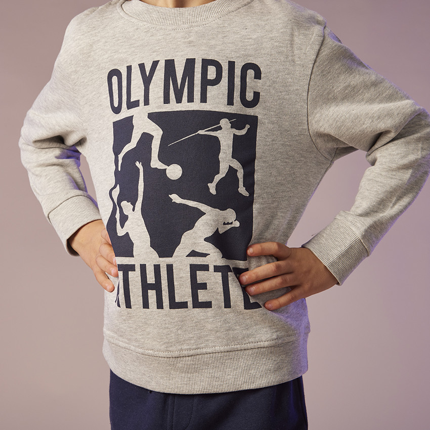 Conjunto jogging print Olympic Athlete para niño 