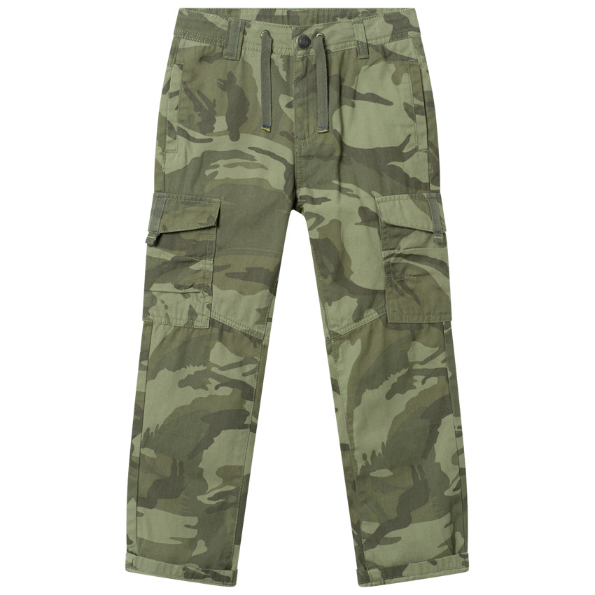 Pantalón cargo camuflaje 