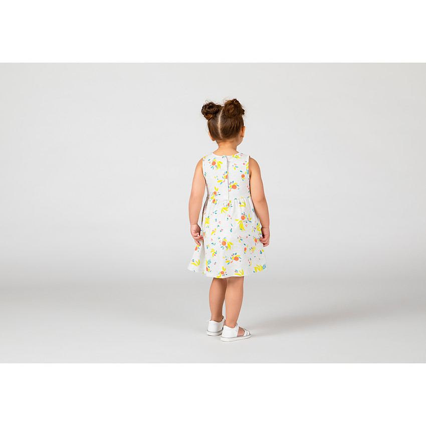 Pack de 3 vestidos de punto para niña.  Additional Pack de 3 vestidos de punto para niña.
