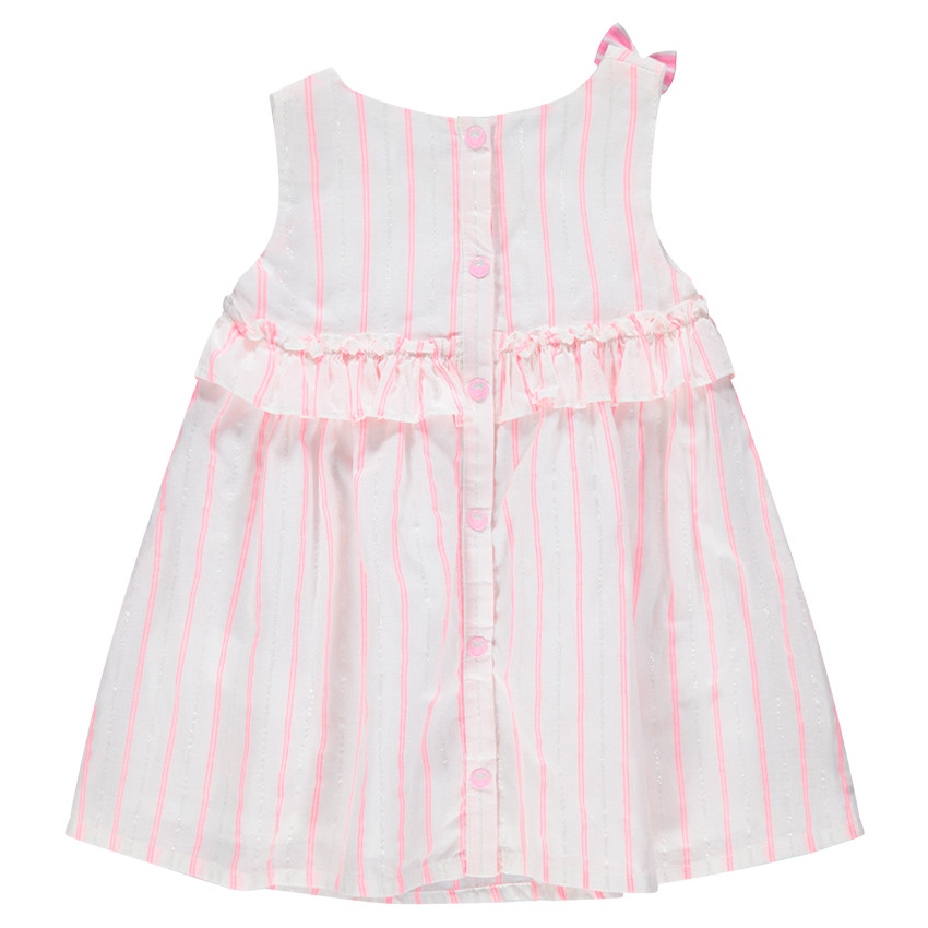 Vestido sin mangas con rayas y estampado de Minnie ©Disney 