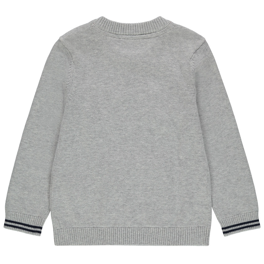 Jersey de punto motivo perro de jacquard  Additional Jersey de punto motivo perro de jacquard