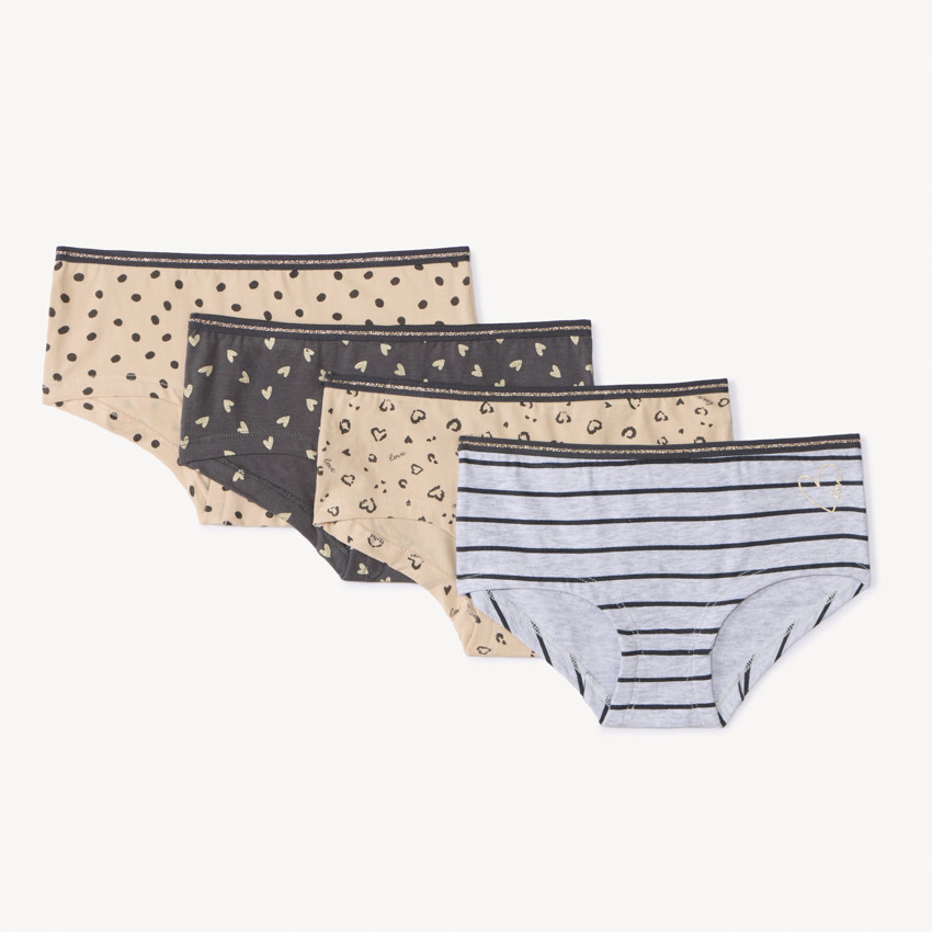 Pack de 4 shorties motivo fantasía niña 