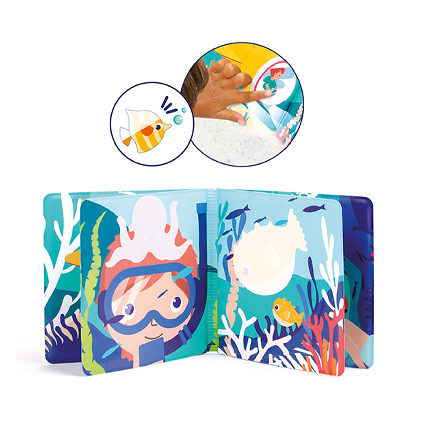 Livre de bain magique sur l'océan 