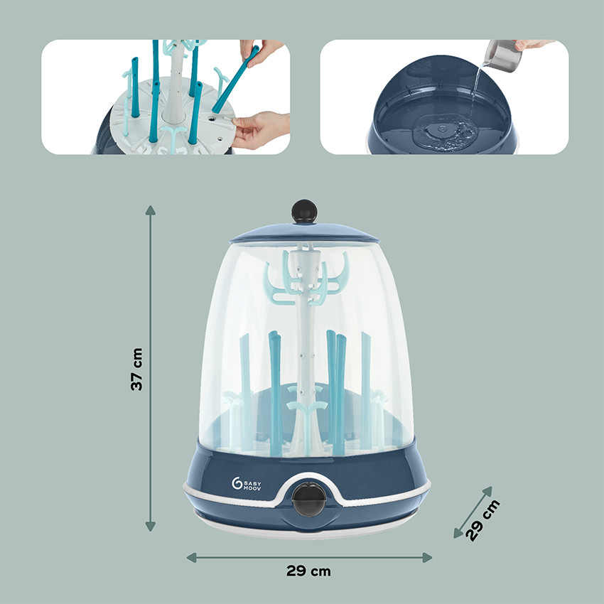 Esterilizador eléctrico Turbo Vapor + 