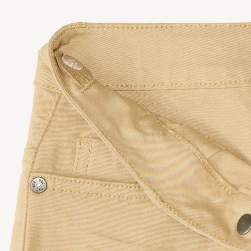 Pantalón slim liso para niño 