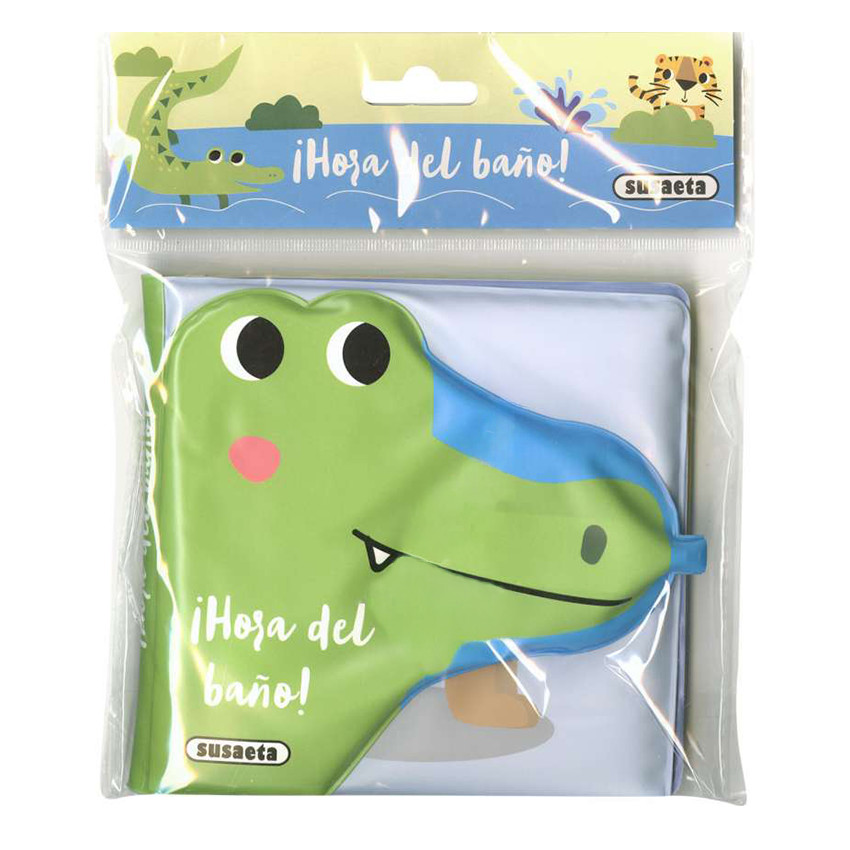 Libro para el baño Cocodrilo +1año 