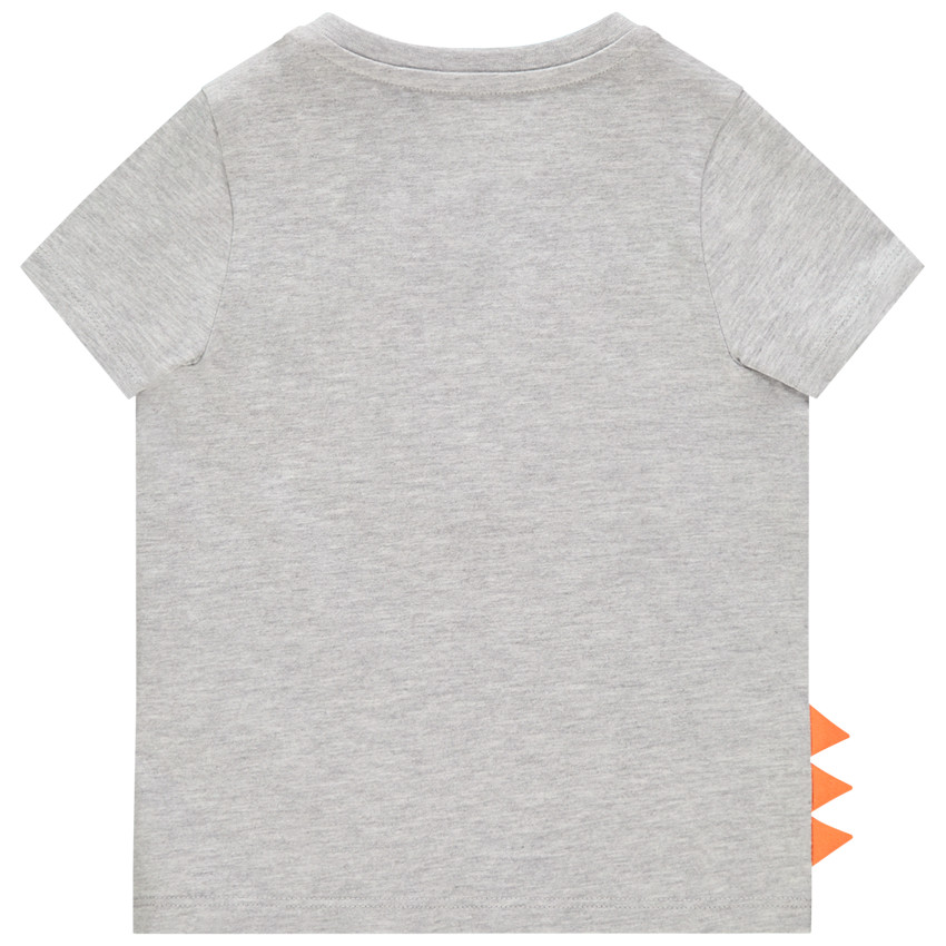 T-shirt manches courtes à animal brodé  