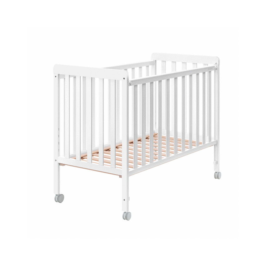 Cuna nordika blanco de 120x60 