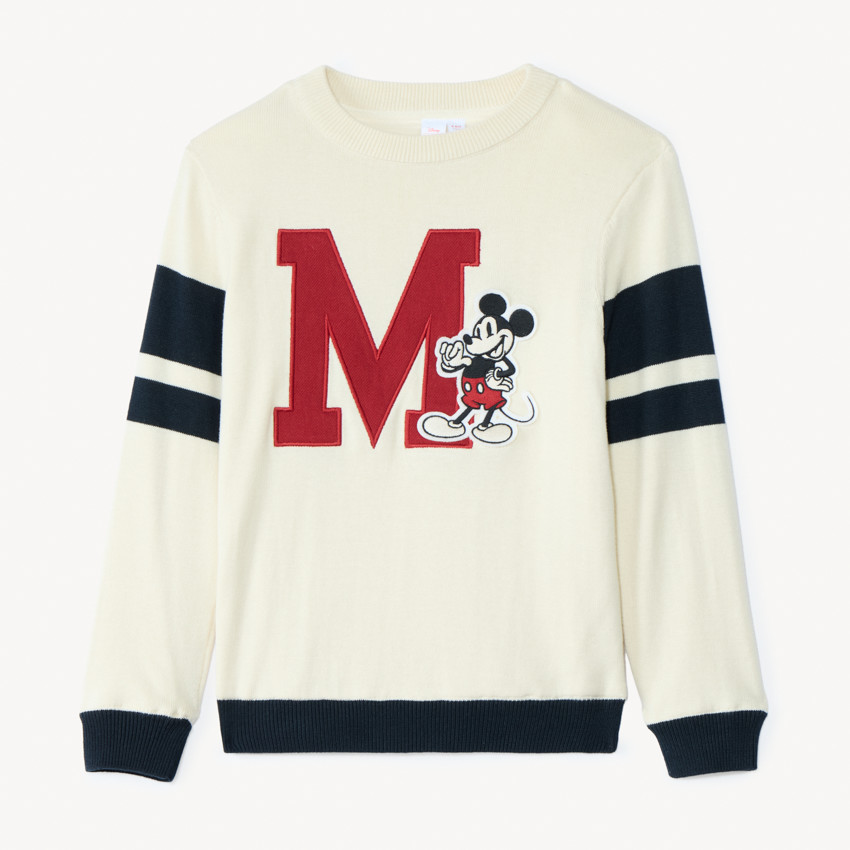 Pull doublé velours Mickey Disney pour garçon 