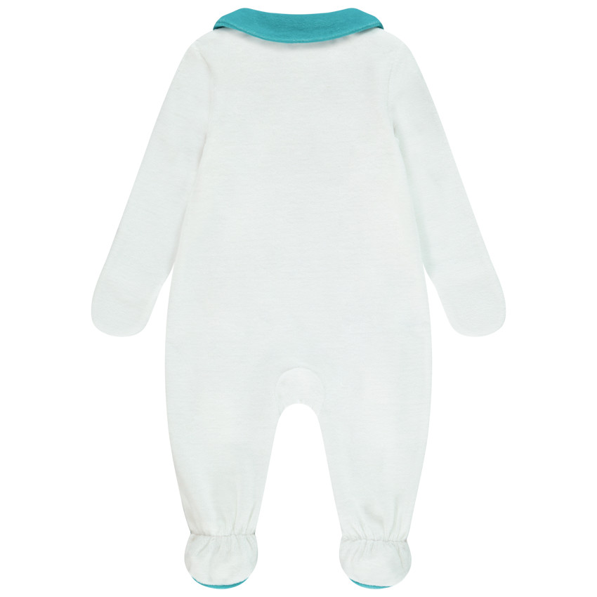 Pelele de terciopelo con luna bordada para bebé niño  Additional Pelele de terciopelo con luna bordada para bebé niño