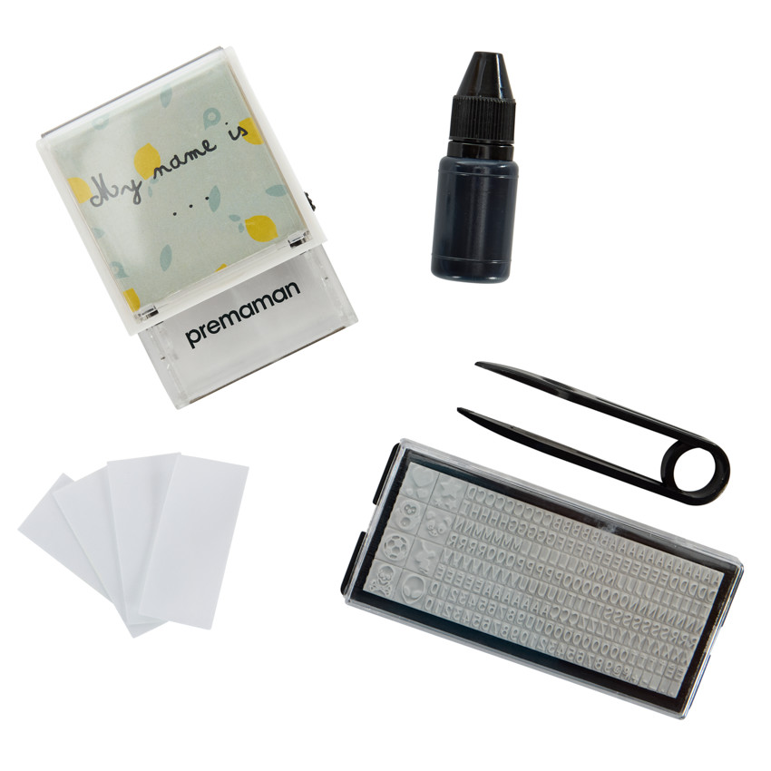 Tampón de tinta textil personalizable 