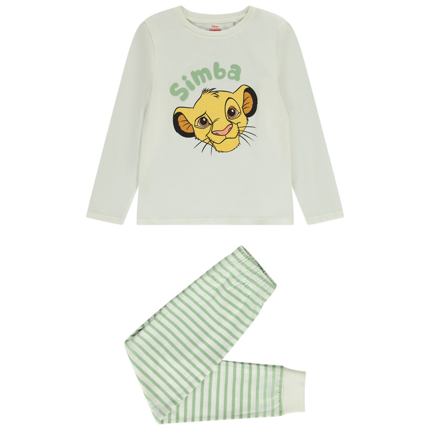 Set pijama en jersey Simba Disney para niño 