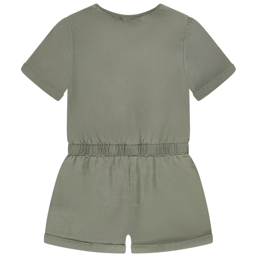 Combishort fluido con bolsillos para niña 
