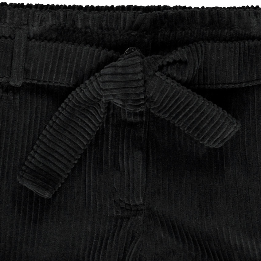 Short de pana con cinturón anudado desmontable niña 