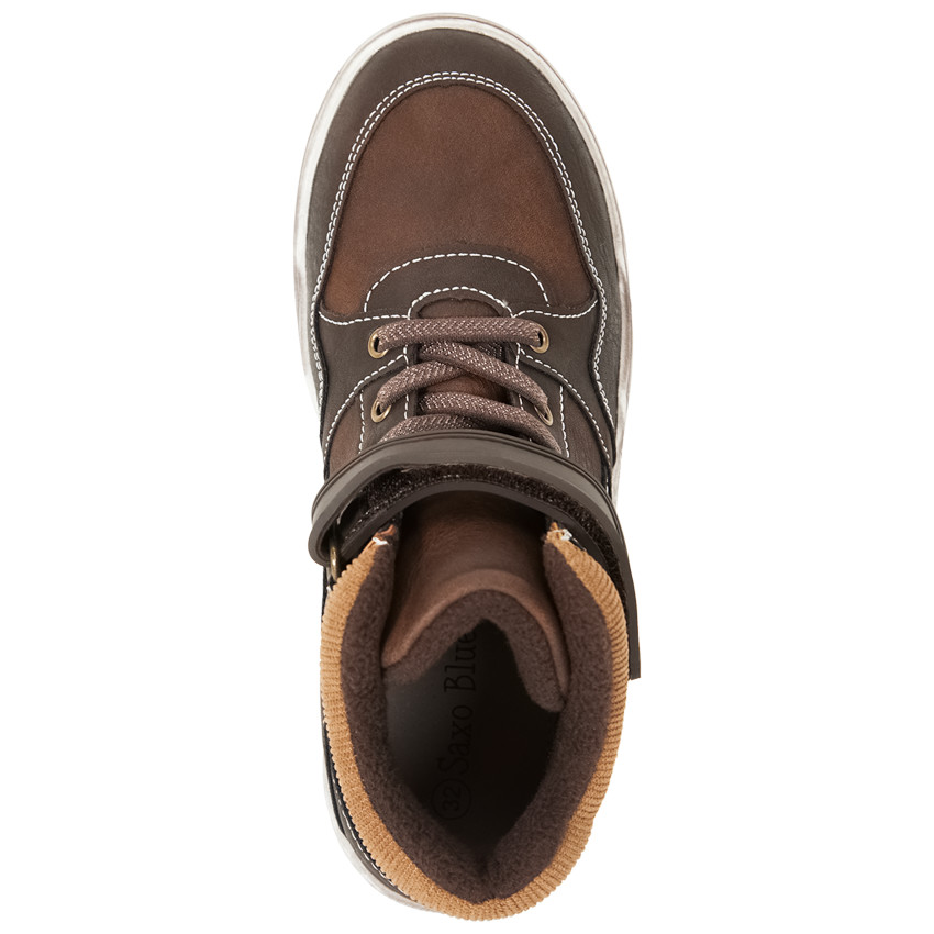 Botines con velcro y elásticos para niño 