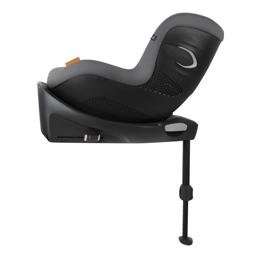 Silla de coche giratoria i-Size Sirona Gi tejido Plus gris lava 