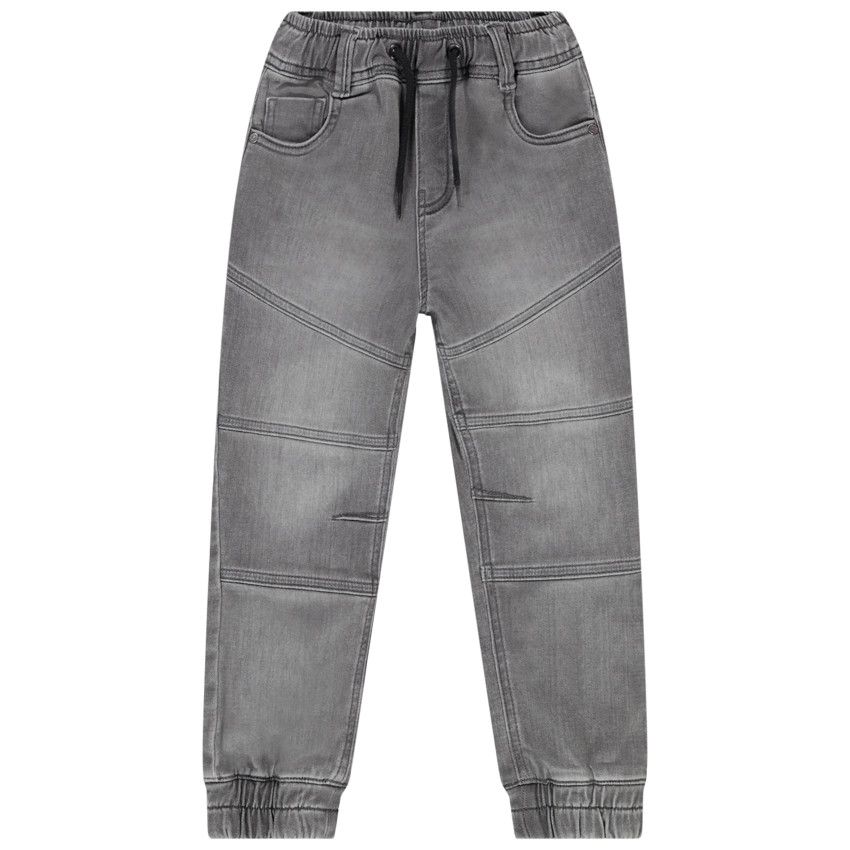 Vaqueros denim elásticos con diseño para niño 
