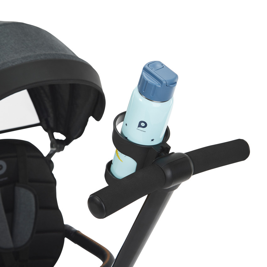 Triciclo Triky 5 en 1 evolutivo gris/negro 