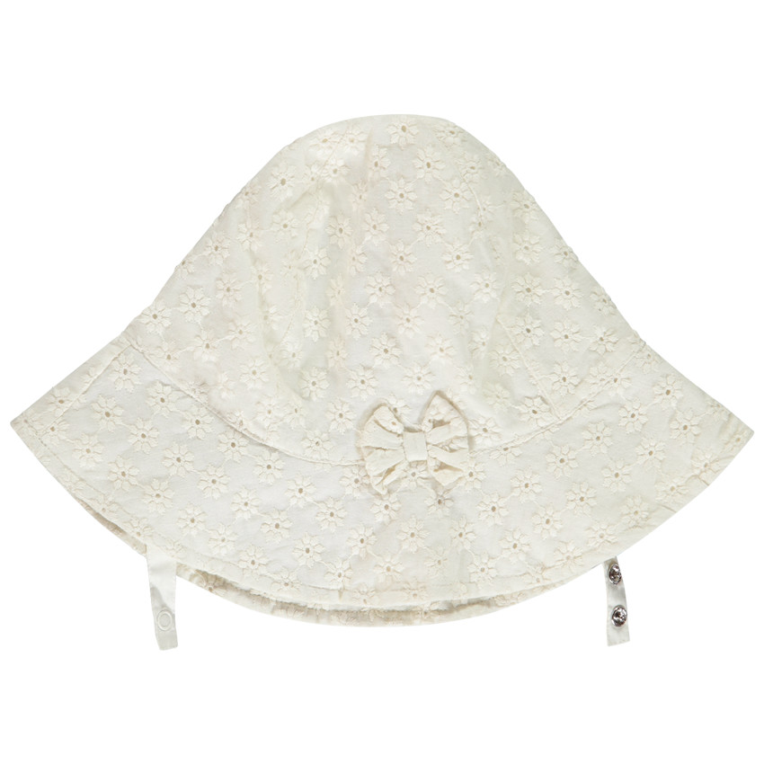 Gorro bordados y lazo para bebé niña  Additional Gorro bordados y lazo para bebé niña