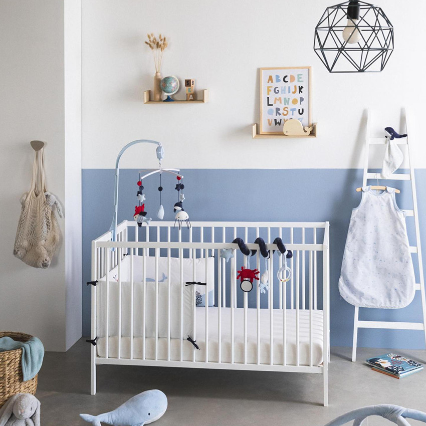 Cuna con barrotes Pocket 2.0 60 x 120 cm - Blanco  Additional Cuna con barrotes Pocket 2.0 60 x 120 cm - Blanco