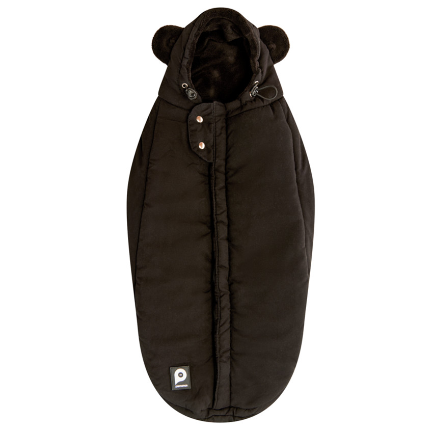 Saco cubrepies para silla de coche Nours Cosy negro 