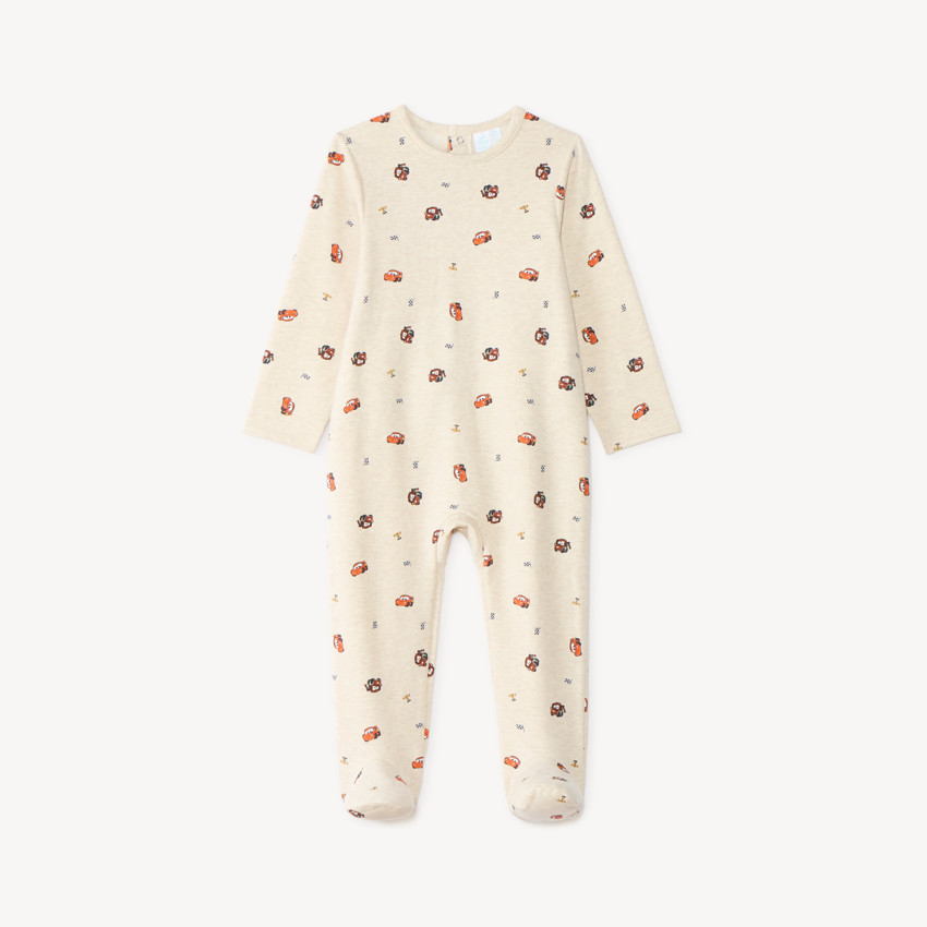 Pijama de felpa para bebé niño con estampado de Flash McQueen (Acabados diferentes según la edad) 