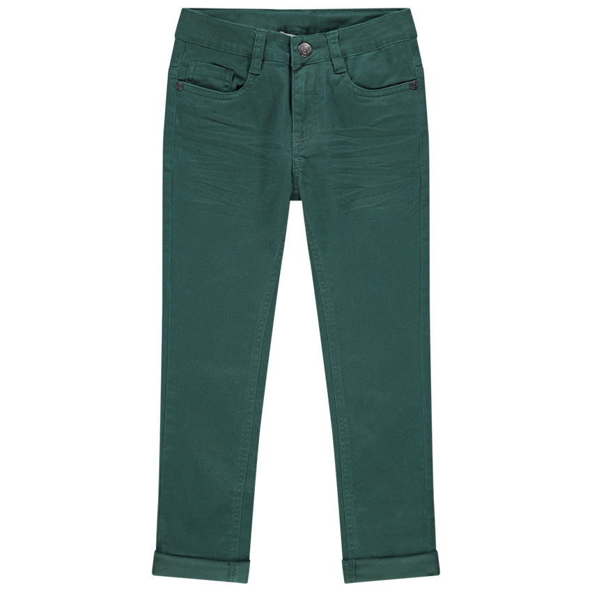 Pantalón slim en twill niño 