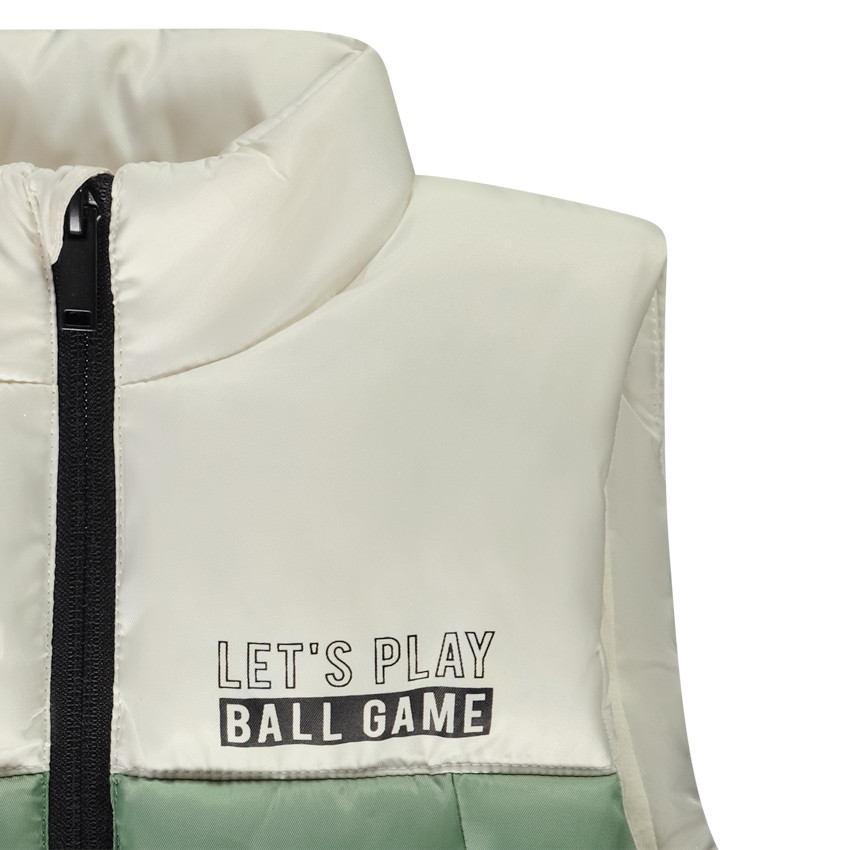 Chaleco acolchado bicolor para niño 