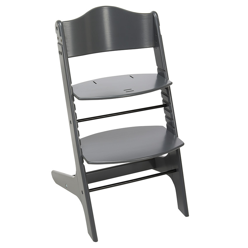 Silla alta evolutiva Stepit antracita 