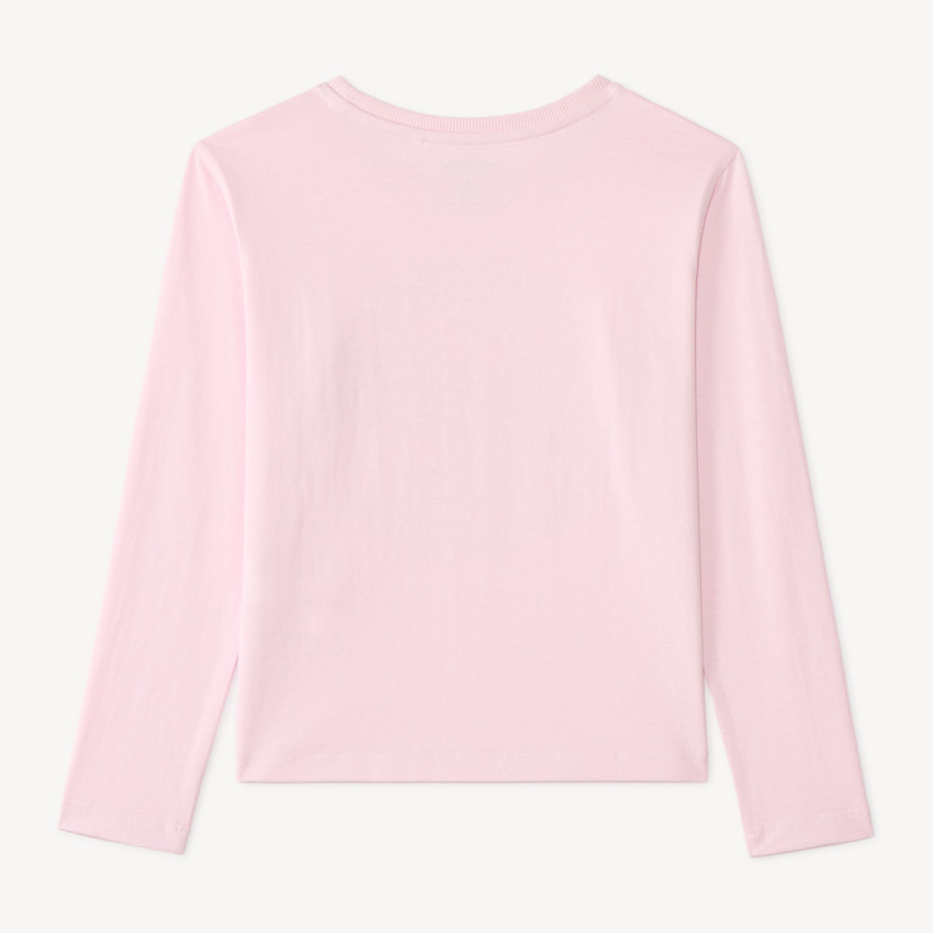 Camiseta de manga larga para niña con estampado 