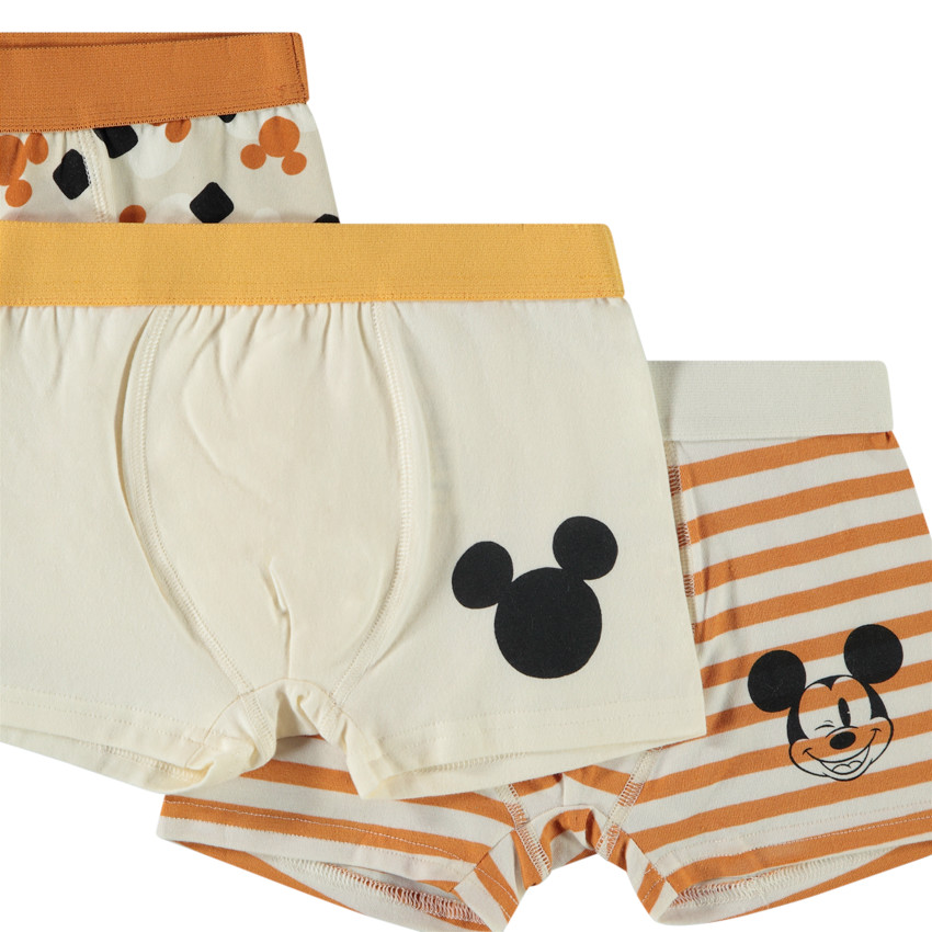 Pack de 3 bóxers fantasía Mickey Disney para niño 