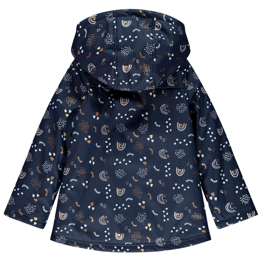 Parka de goma forro sherpa 