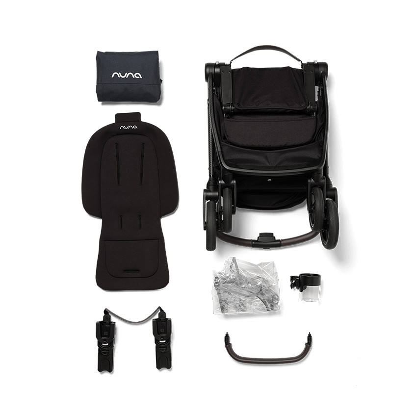 Carrito reversible con ruedas pivotantes 360° Swiv caviar 