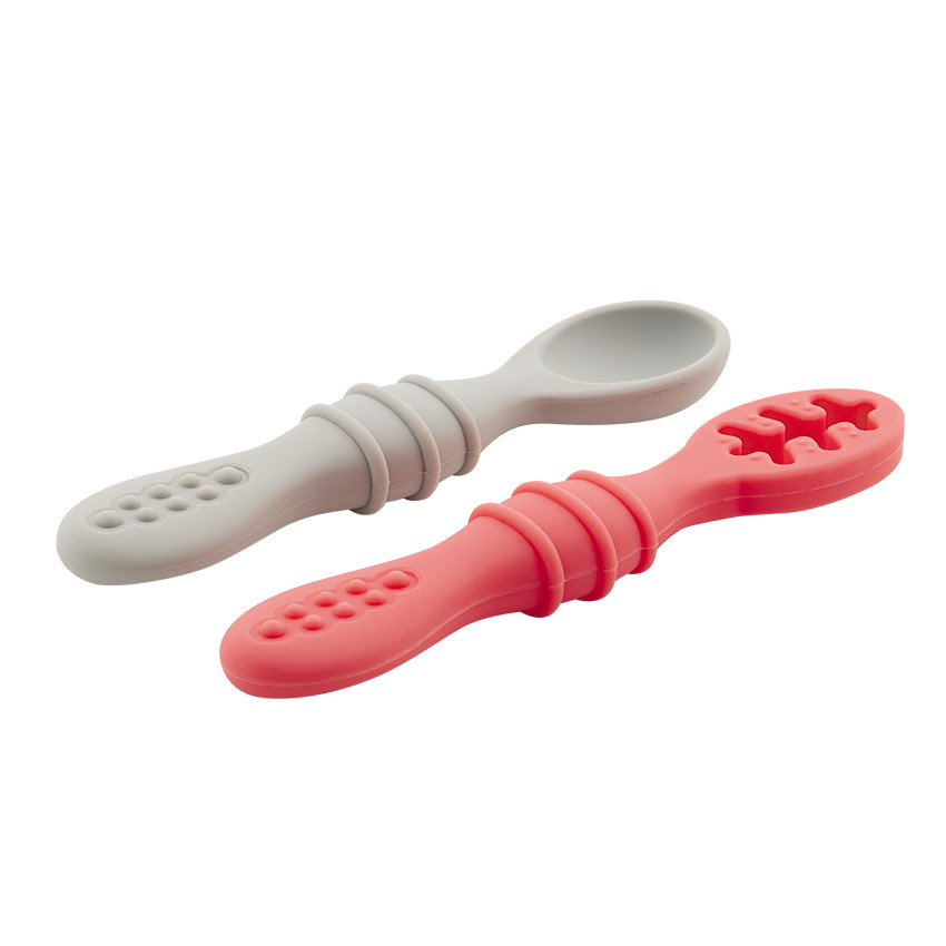 Set de 2 cucharas de aprendizaje Yummix - Rosa 