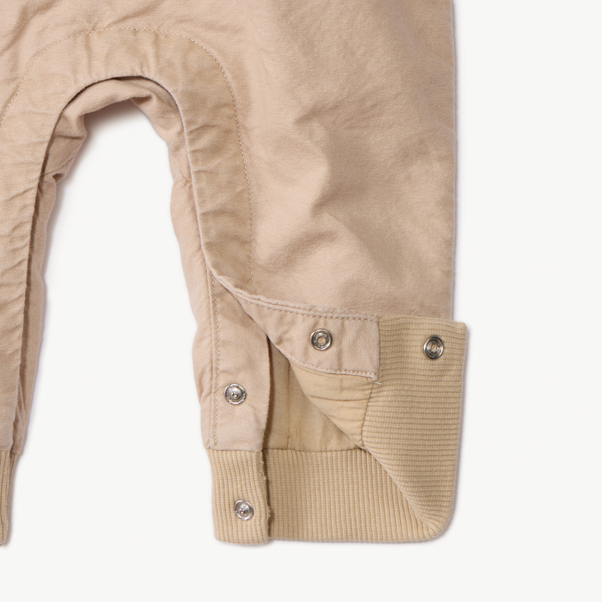 Conjunto de 2 piezas con peto para bebé niño 