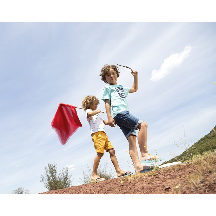 Lote de 2 camisetas de manga corta para niño 