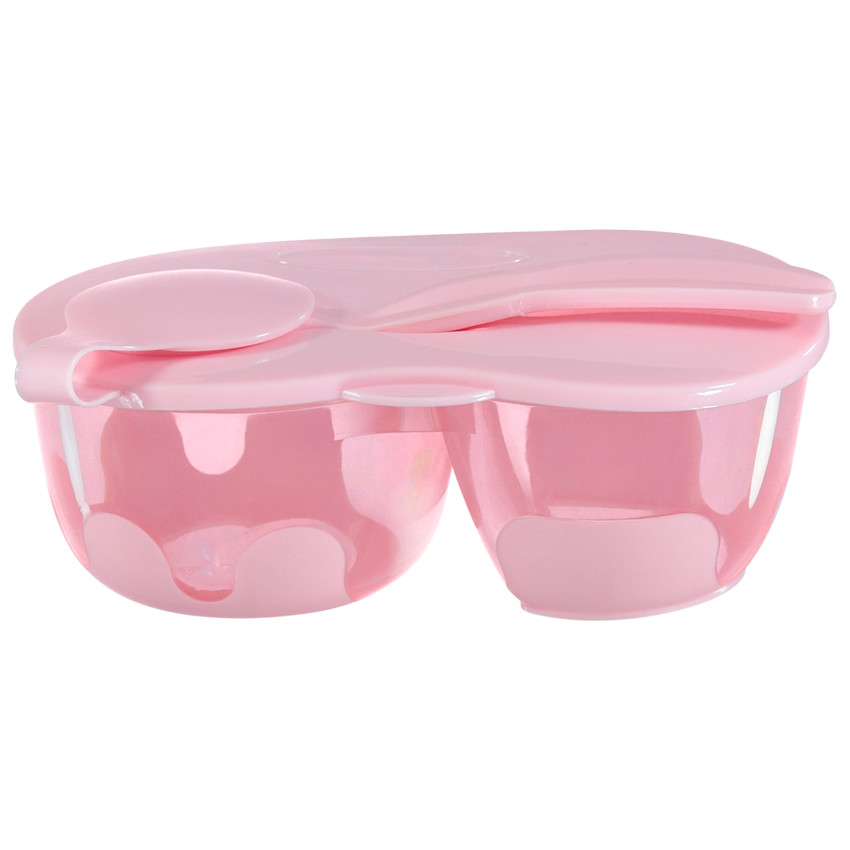 Fiambrera + cuchara Mix'N'Match - Rosa 