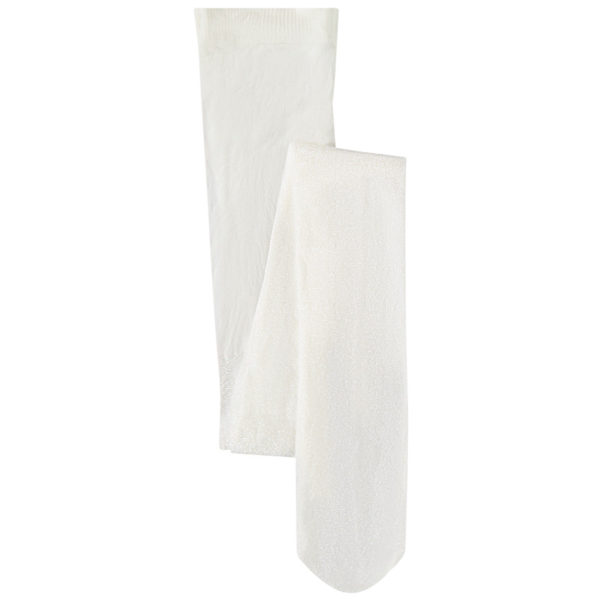 Leggings finos de lurex con efecto iridiscente para niña 