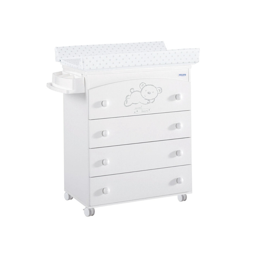 Bañera b-970* sweet bear blanco estrellas gris 