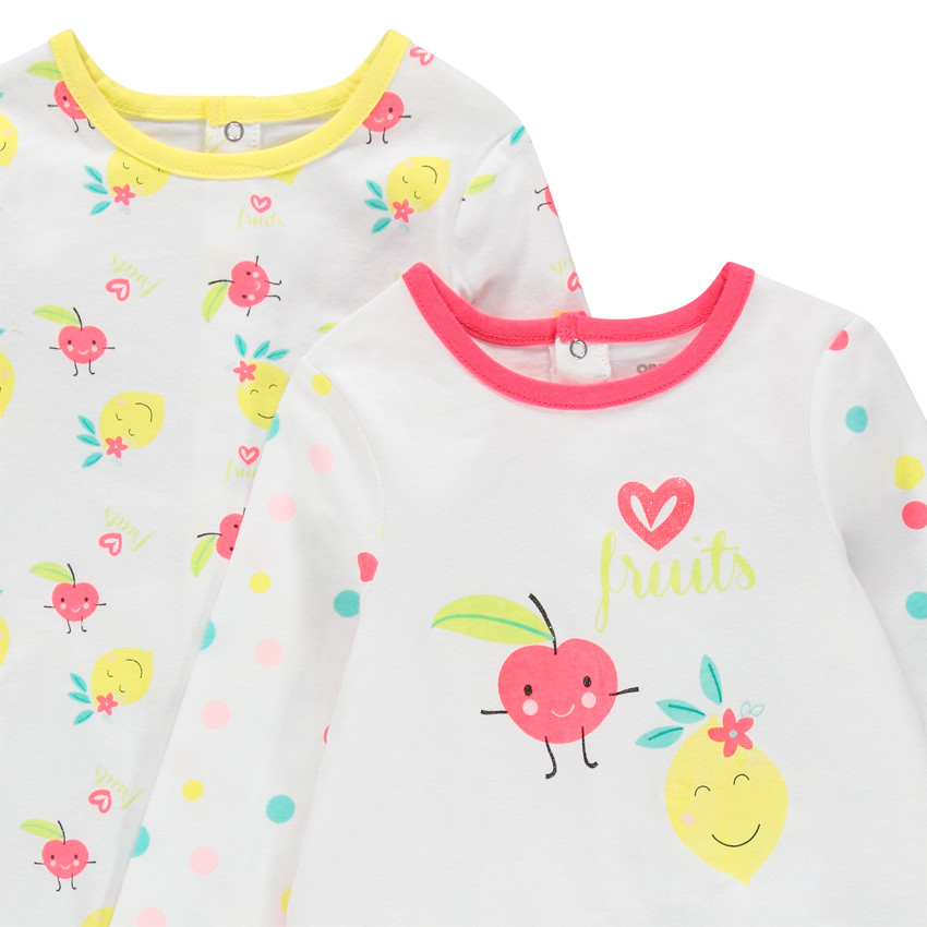 Pack 2 peleles estampado frutas  Additional Pack 2 peleles estampado frutas