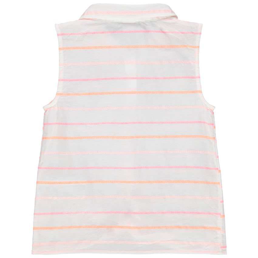 Camiseta style camisa de rayas jacquard y Lazo a atar  Additional Camiseta style camisa de rayas jacquard y Lazo a atar